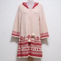 生成×赤苺編込みニットチュニック