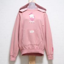 ピンクハンカチ犬パーカー【L】