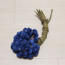 青小花ブーケコサージュ