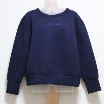 紺ロゴ刺繍トレーナー【3(9号)】