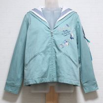 ミント系ハーバーラビット刺繍ジャケット【3(M)】