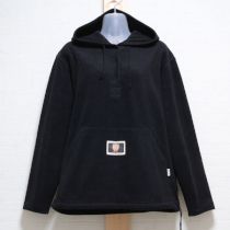 黒くまワッペンフリースプルオーバー