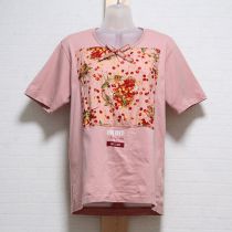 ピンクチェリーリップスゼッケンTシャツ【L】