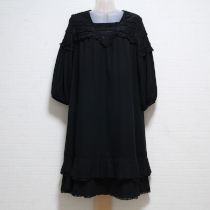 黒レース使いポリワンピース