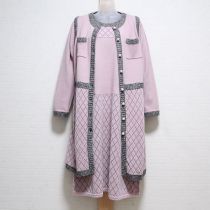 ピンクニットワンピースセット【3(9号)】