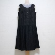 黒ターキッシュレースワンピース【4(11号)】