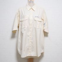生成イルカバックプリントシャツ【M】