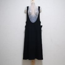 黒レース使いカットソージャンパースカート