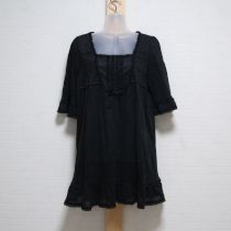 黒フリル使いレースチュニック【11号】