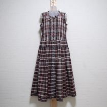 黒×赤系オリチェワンピース