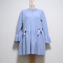 水色ふわもこチュニック