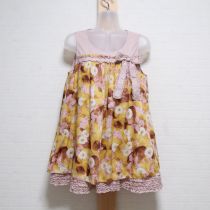 ピンク雛菊帽子レイヤーチュニック