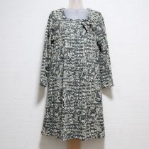 カーキ系迷彩カメリアカットソーチュニック【3(9号)】