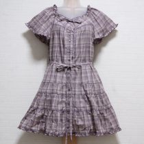【ゆったり】パープルオリチェチュニック