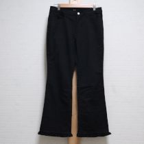 黒チュール使いパンツ【L】