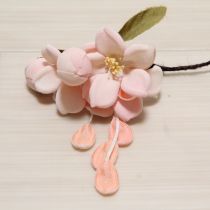 桜縮緬コサージュ