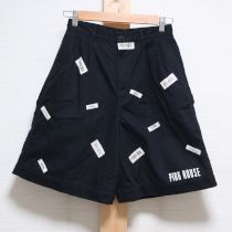 黒ロゴパッチショートパンツ【L】