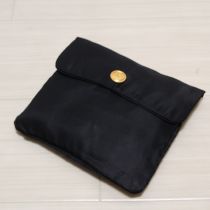 黒ロゴ刺繍エコバッグ
