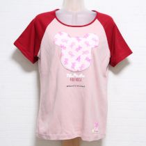 ピンクポストペットコラボTシャツ【L】