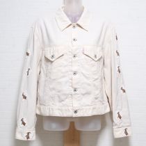 生成バンダナうさぎ刺繍ジャケット