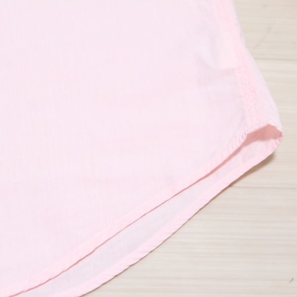 ピンクネーム付きボタンダウンシャツ【M】