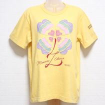 黄色モモクロパッチワークTシャツ【3(M)】