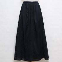 黒鈴蘭刺繍ローンスカート