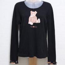 黒テディローズ長Tシャツ【L】