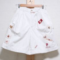 白ワッペンショートパンツ【M】