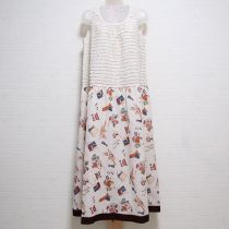 生成アンティークネセサリーワンピース
