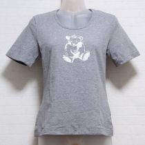 グレー王冠くまTシャツ【11号】