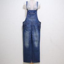 青USED加工オーバーオール【L】