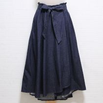 紺フィッシュテールスカートウエストリボン付き【4(11号)】