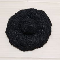 黒ツイードカメリアコサージュ