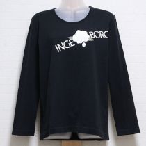 黒くちなし長Tシャツ