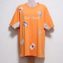 オレンジ20thアニバーサリーパッチ付きTシャツ【M】