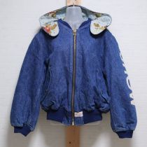紺デニムSHOWブルゾン