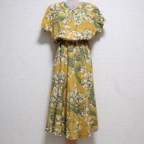からしスノーフレークポリワンピース