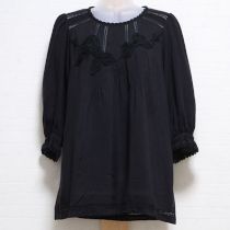 黒リボンレース使いチュニック【9号】