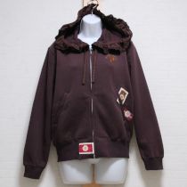 茶チョコレートコスモスパーカー
