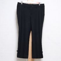 黒リボン付きウールパンツ【13号】