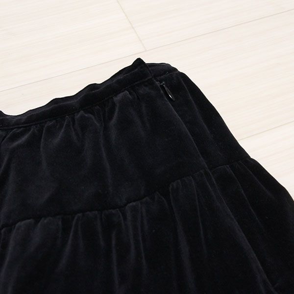 黒ベロアセットアップスカート - ピンクハウス通販｜リサイクル