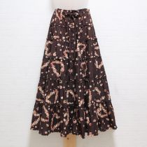 茶ハートリーススカート