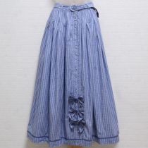 サックス通しリボン使いオリチェスカート