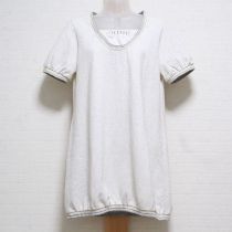 ミックスロゴ刺繍カットソーチュニック