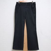 黒レース使いロゴ刺繍パンツ【13号】