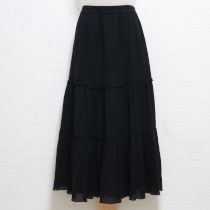黒切り替えスカート【S】