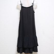 黒裾段々キャミソールチュニック【9号】