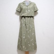 薄荷うさぎポリワンピース【M】