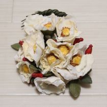 野薔薇ブーケコサージュ